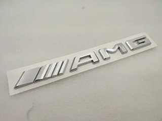 Emblema pegatina AMG metal 190 x 20 mm