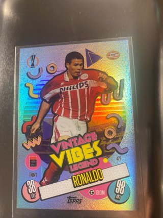 Carta Ronaldo Nazario Vintage Vibes Legend PSV