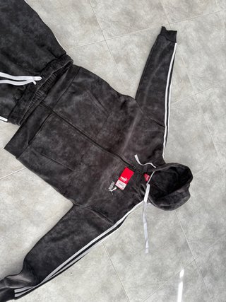 Chándal Puma Negro con Capucha