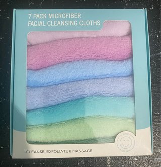 7 Paños Limpieza Facial Microfibra