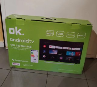 Smart TV OK Android 24 pollici - Mai usata a € 90.