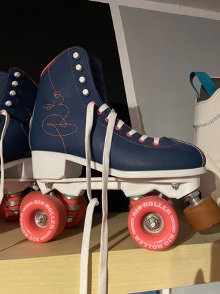 Patines Rio Roller Azul y Rosa