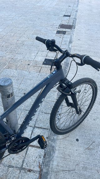 Bicicleta de Rockrider Gris