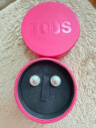 Pendientes perlas Tous