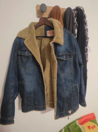 Chaqueta Vaquera con Borreguito