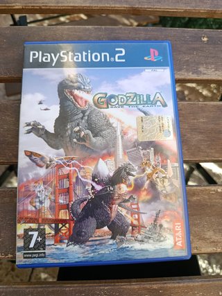 Godzilla Save the Earth PS2, sin manual