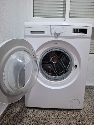 Lavadora ICECOOL ICD1062W Carga Frontal 6kg