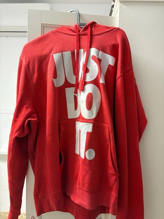 Sudadera Nike Roja Just Do It