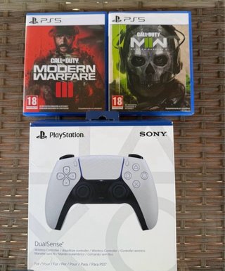 Mando+juegos Play Station 5