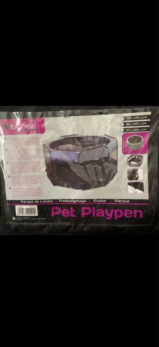Parque para mascotas Ibañez Pet Playpen.
