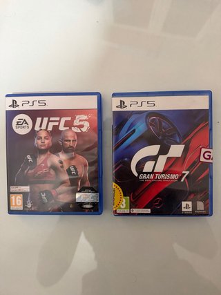 2 Juegos PS5: UFC 5 y Gran Turismo 7