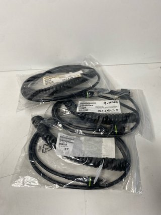 : 3x Cables USB Zebra CBA-UF