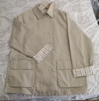 Gabardina Beige Mujer Talla S