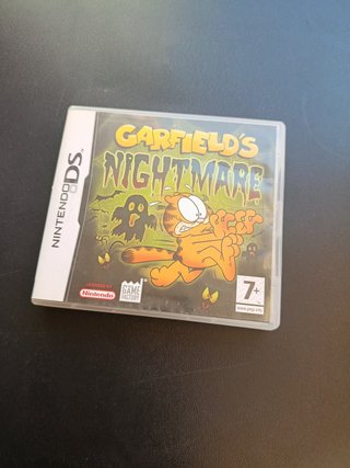 Garfield's Nightmare Nintendo DS, caja y cartucho