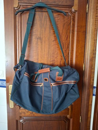 Bolso de Viaje Dino Verdel y Marrón