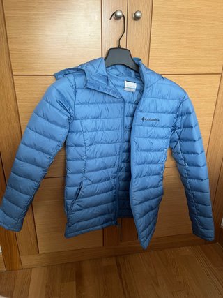 Abrigo Columbia infantil azul