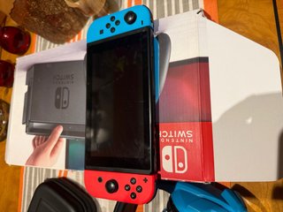 Nintendo Switch con accesorios