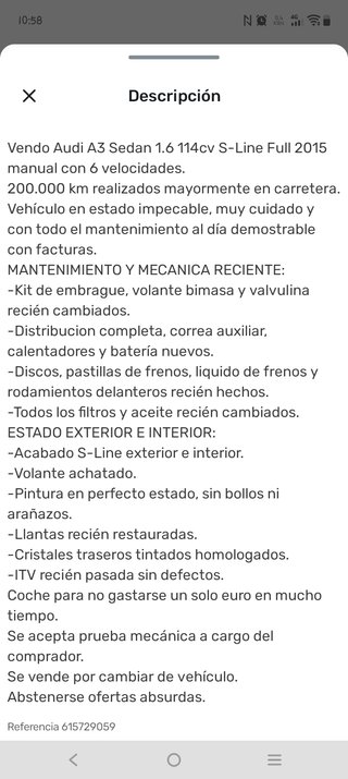 Audi A3 2015
