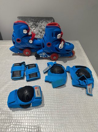 Patines Oxelo niño + protecciones