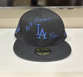 Gorra New Era LA Dodgers Negra y Azul