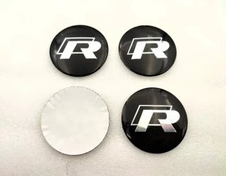 Chapas de centro de ruedas R Volkswagen 56 mm