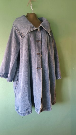 Cazadora vaquera oversize