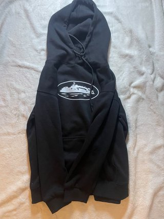 Sudadera Corteiz Negra. Niño 150cm