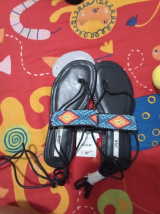 Sandalias Zara Negras Talla 37