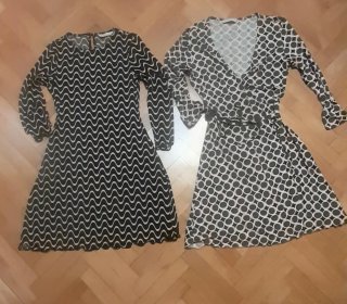 Lote 2 vestidos print retro