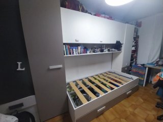 Habitación Juvenil con Cama Nido y Armario