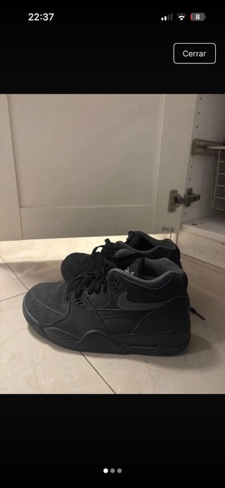 Nike Air Flight 89 Negro/Gris