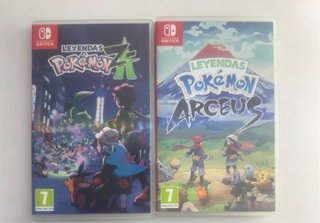 2 Juegos Pokémon Switch: Arceus y Z-A