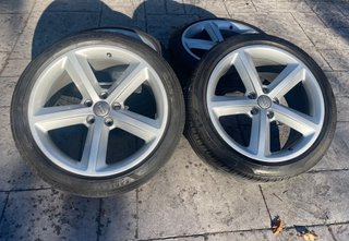 4 Llantas Audi 18 pulgadas 5x112 9J