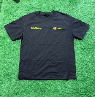 Camiseta Scuffers Negra y Amarilla