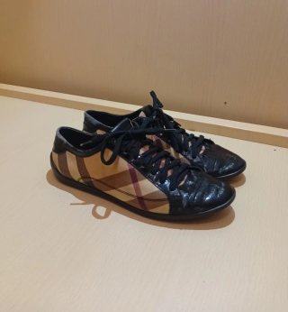 Zapatillas Burberry Talla 37 Nova Check Charol