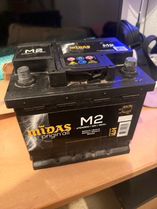 Batería de coche Midas M2 12V 52Ah