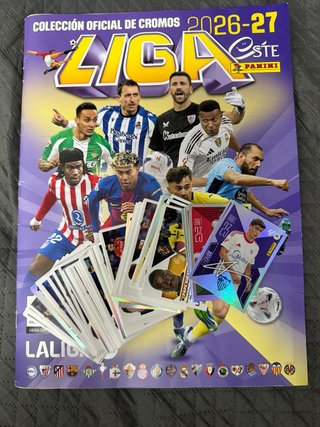 Cromos estampas sticker La Liga 2026-27 Panini