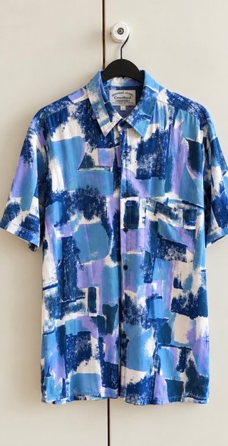 Camisa Vintage Crawford Azul