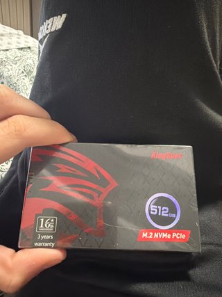 KingSpec SSD 512GB M.2 NVMe PCIe