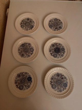 6 platos de postre Pontesa