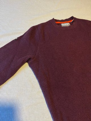 Jersey Superdry Burdeos Granate