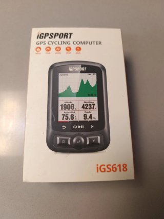 Ciclocomputador GPS iGPSPORT iGS618