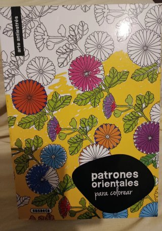 Patrones orientales para colorear mandalas