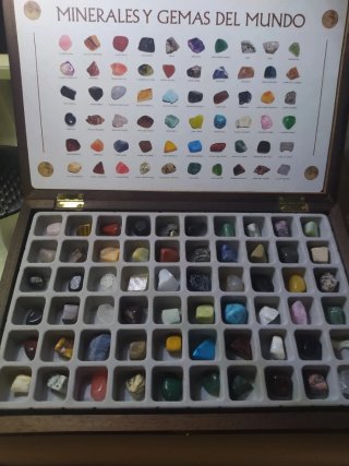 Colección Minerales y Gemas del Mundo