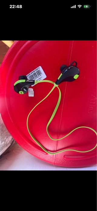 Auriculares Deportivos Negro y Verde