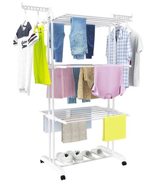Tendedero de Ropa Vertical Plegable