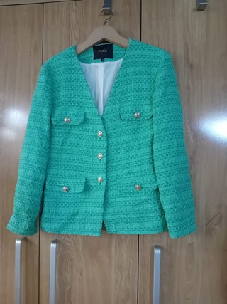 Blazer Maje Tweed Verde