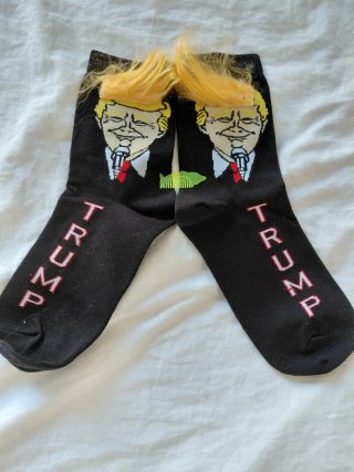 Calcetines Donald Trump con Pelo
