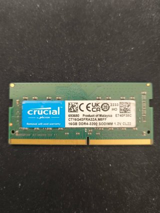 Memoria RAM Crucial 16GB DDR4-3200 SODIMM