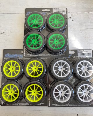 3 juegos Ruedas RC Rally Fastrax colores variados
